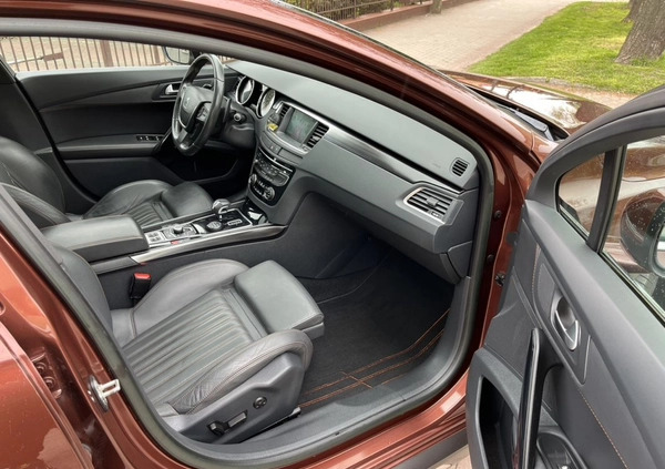 Peugeot 508 cena 39900 przebieg: 228000, rok produkcji 2013 z Nowe Skalmierzyce małe 704